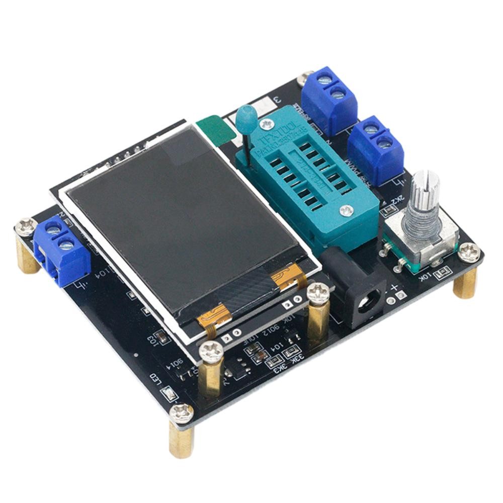 GM328 Transistor Tester Diode Voltage Frequency LCR Meter PWM Square Wave Signal Generator English V