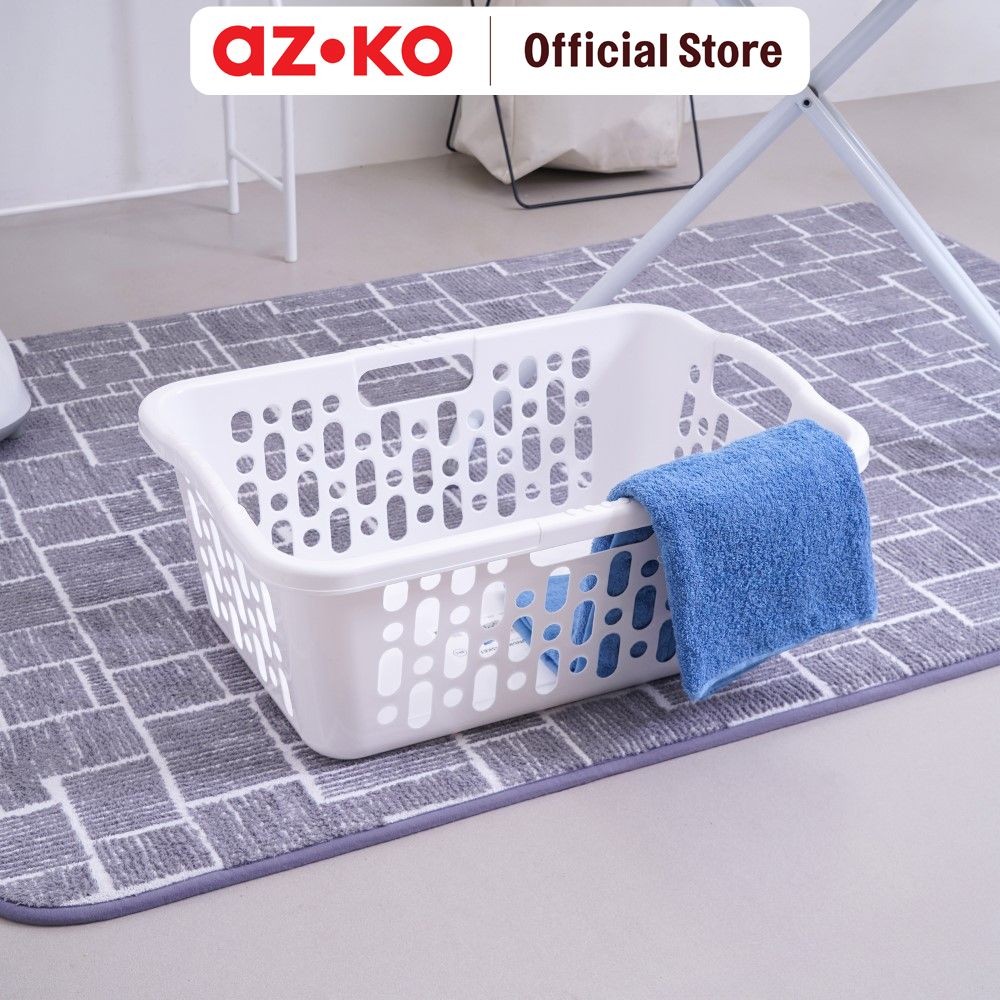 AZKO Stora 55.5X38.5X23 cm Keranjang Laundry Serbaguna Keranjang Pakaian Tempat Baju Kotor Laundry B