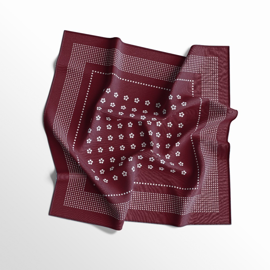 Scraft Slayer Bandana Motif Bunga Sakura Jepang Print Art - Slayer Jepang Bunga Multifungsi - Akseso