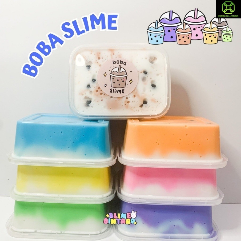 BOBA SLIME BY SLIME BINTARO || SLIME TERMURAH