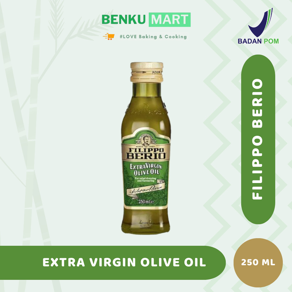

Filippo Berio Extra Virgin Olive Oil 250 ml (EVOO) | Filipo Zaitun 250 ml