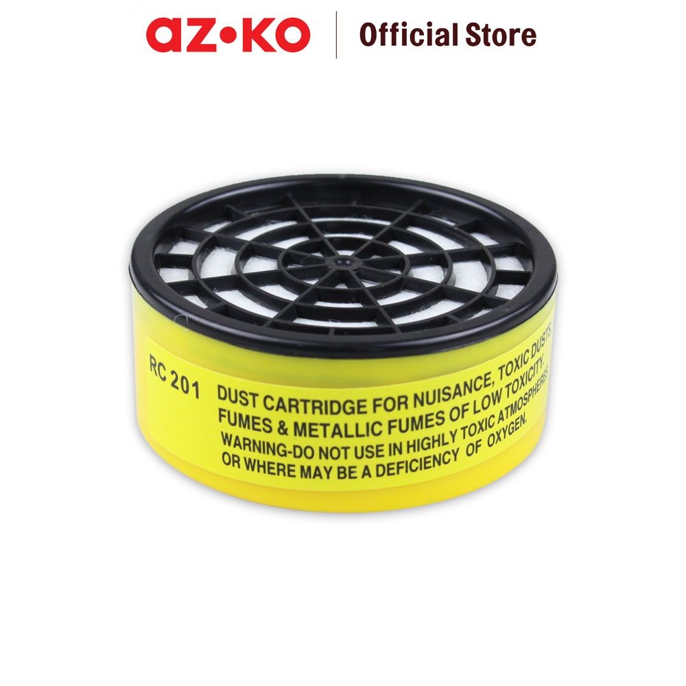 AZKO Krisbow Filter Debu Dan Asap Untuk Masker Respirator Aksesoris Masker Pelindung Mulut Filter Pe