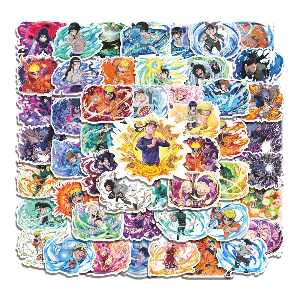

COD 50 Pcs Stiker Kid Rookie 9 Konohagakure Lucu Anti Air Untuk Dekorasi Notebook Sepeda Skateboard Handphone DIY