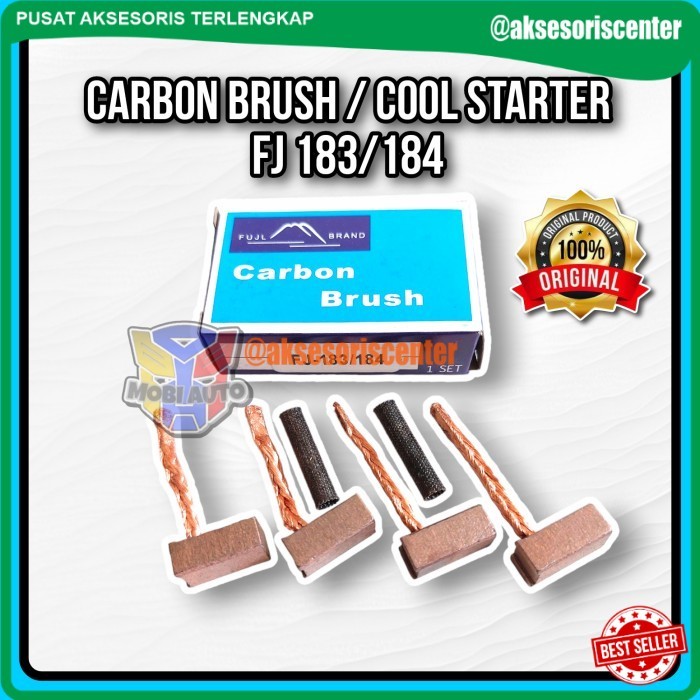 (MAT) PROMO Carbon Brush / Cool Starter FJ183/184 / FJ 183 / 184