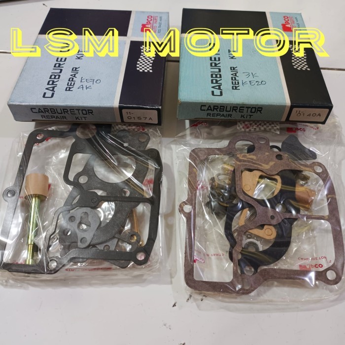 PART carburator kit napco japan kijang 4k ke70 3k ke20 BARU
