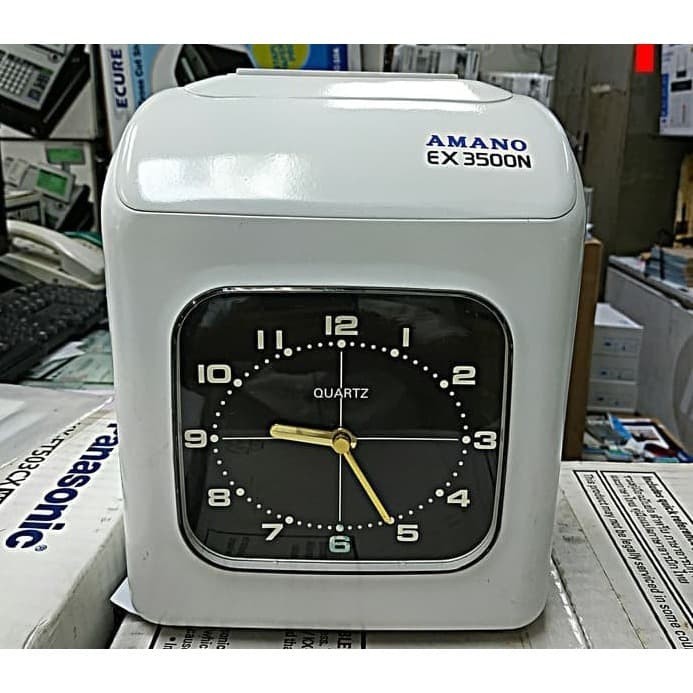 MESIN ABSENSI ABSEN MANUAL CARD KARTU AMANO EX-3500N EX 3500N 3500