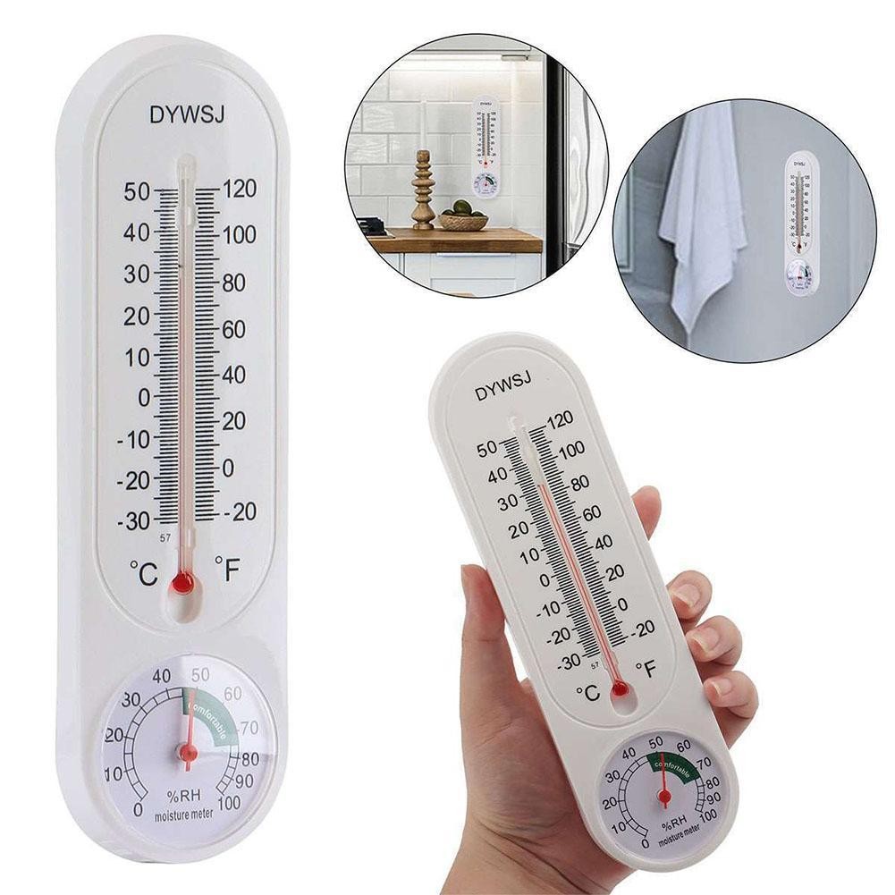 

Wall Mounted Thermometer For Indoor And Outdoor Installation Garden Greenhouse Home Humidity Meter Measuring Tool