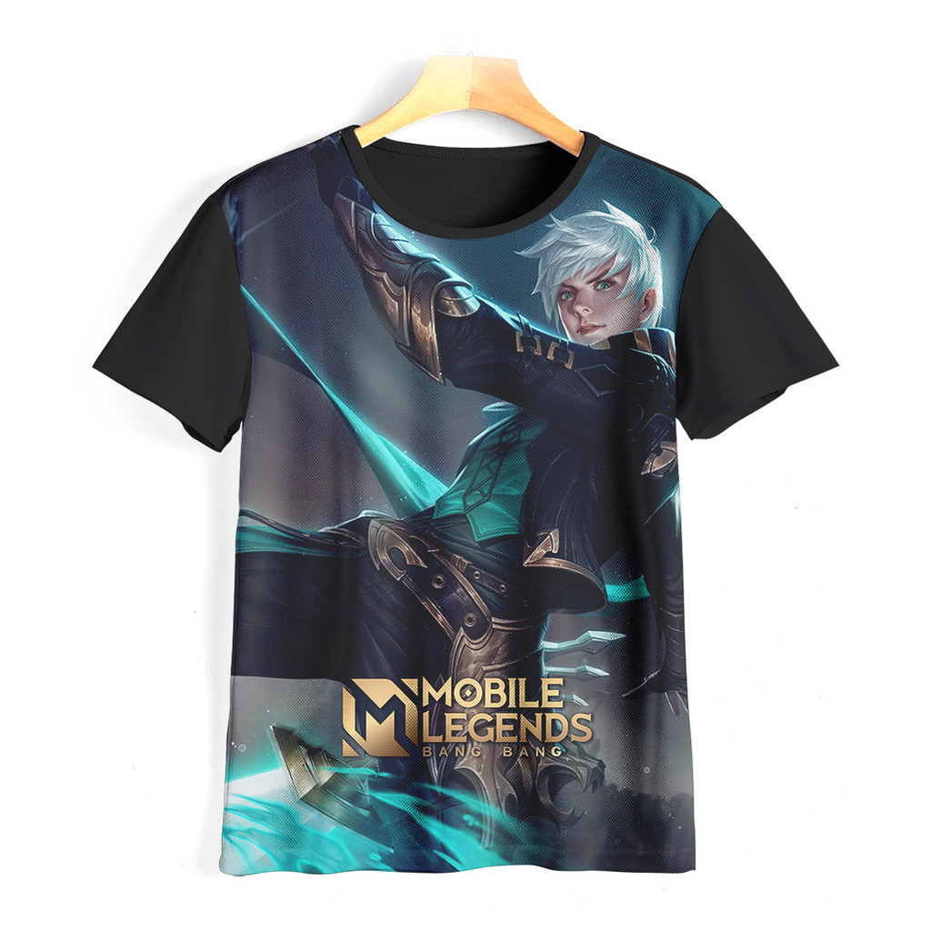 Kaos Anak Gusion 07ML004GUSION - Baju Anak MLBB Mobile Legends Untuk Umur 1-12 Tahun - Clemir Store
