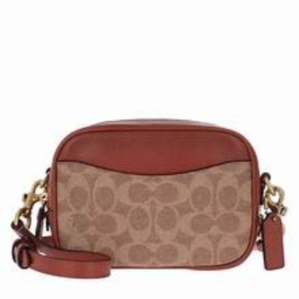 Coach Camera Bag in Signature Tan Rust