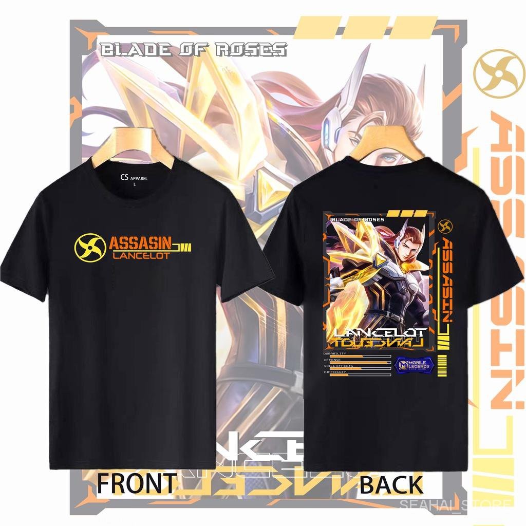 CS Apparel ML Heros HighQuality Tshirt Unisex Lancelot COD