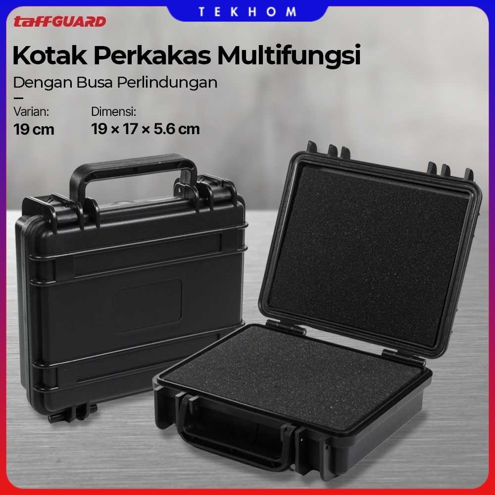 TaffGUARD Kotak Perkakas Multifungsi Storage Tool Box with Sponge - TH5