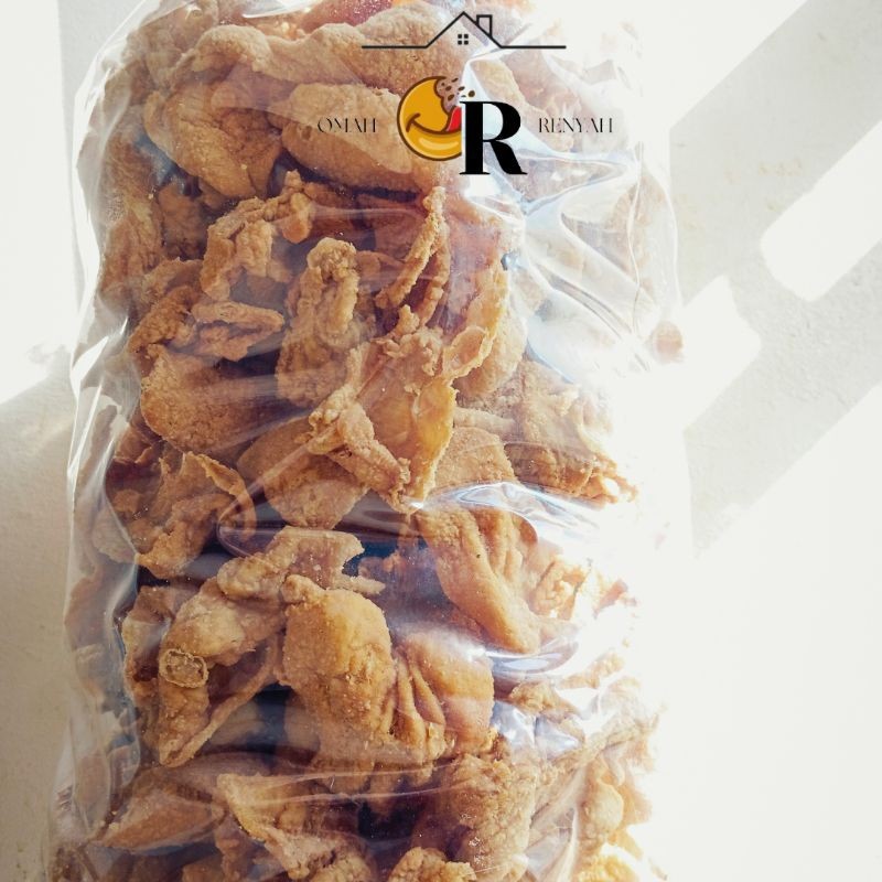 

KERIPIK KULIT AYAM CRISPY 2 KG Gurih Renyah MURAH makanan ringan