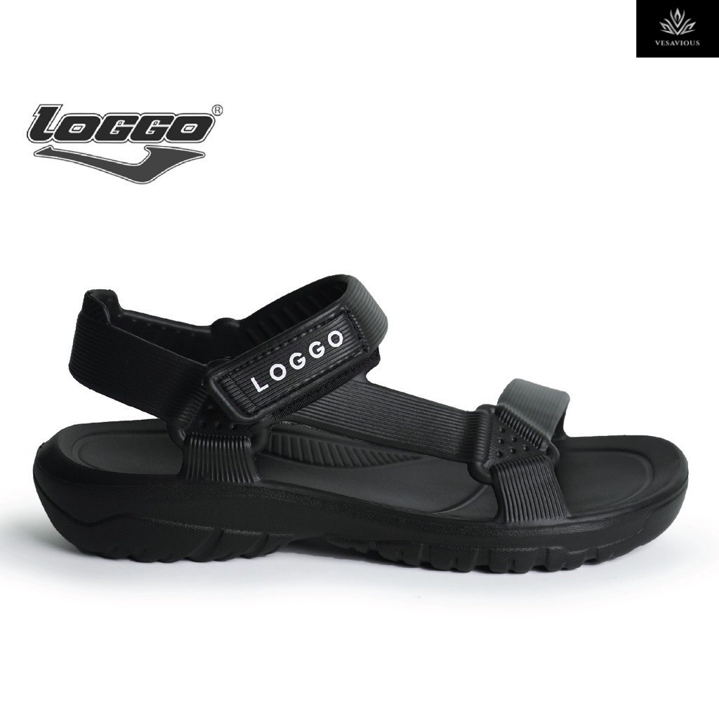 Loggo - Sandal Phylon Everest - Sandal Gunung Full Phylon size 40-44 warna Hitam