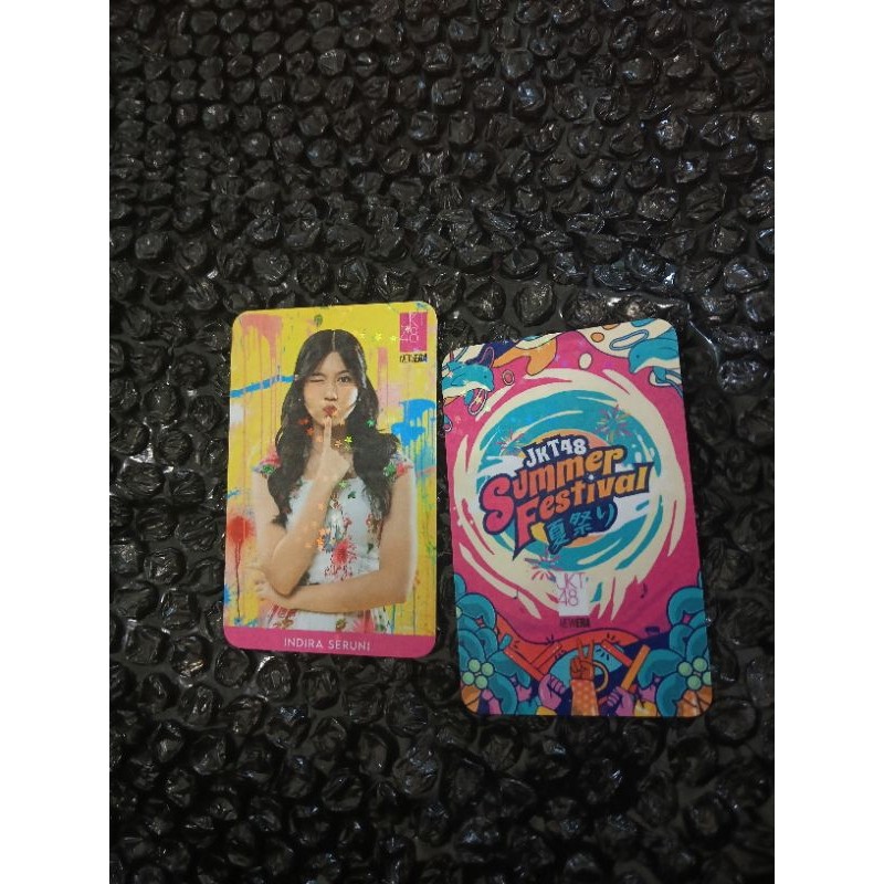 ROCKET IT Photocard Unofficial JKT48 Summerfest FOTO CARD MURAH BERKUALITAS HD