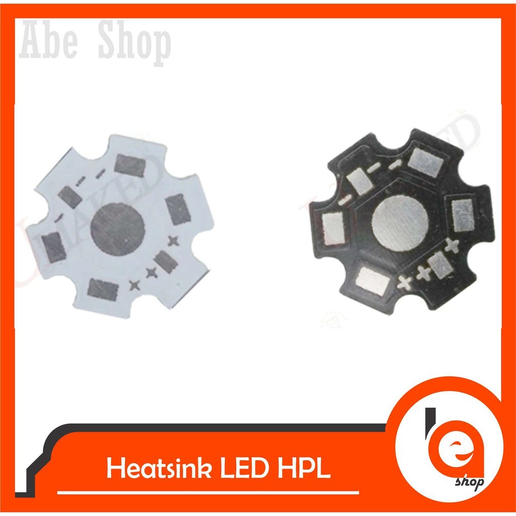 Heatsink Pendingin LED 1 3 5 Watt HPL Aluminium Abe