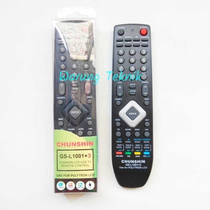 LL99 REMOT REMOTE TV LCD LED POLYTRON 81G862 81I355 81I430 MULTI UNIVERSAL