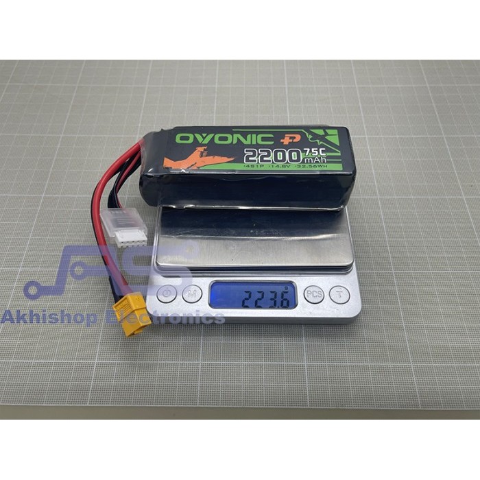 BDS99 Ovonic High Discharge Lipo Battrey 2200mah 4S 75C XT60 - 4S