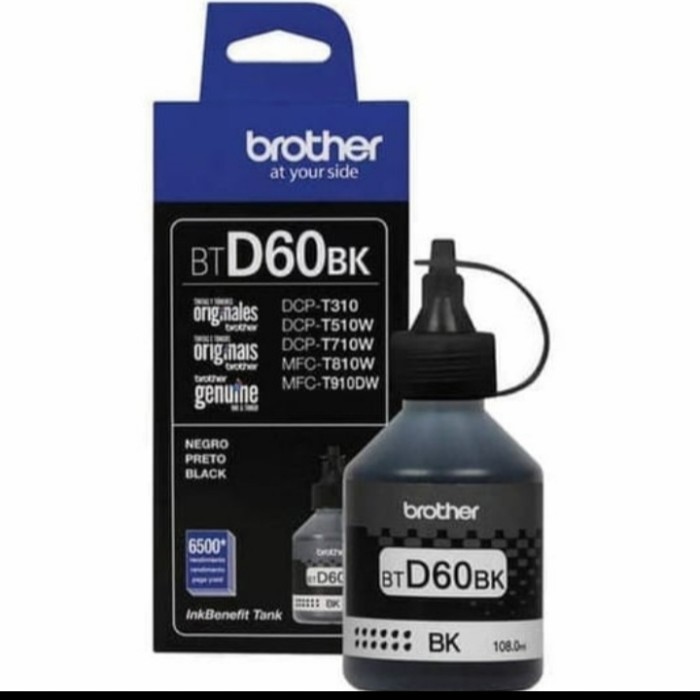 

TINTA BROTHER D60bk,BT 5000 black colour (varian/satuan)