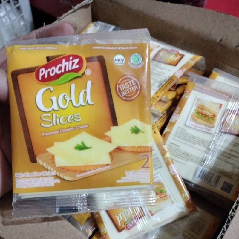 

PROCHIZ GOLD SLECES harga satuan 1 pcs@26g