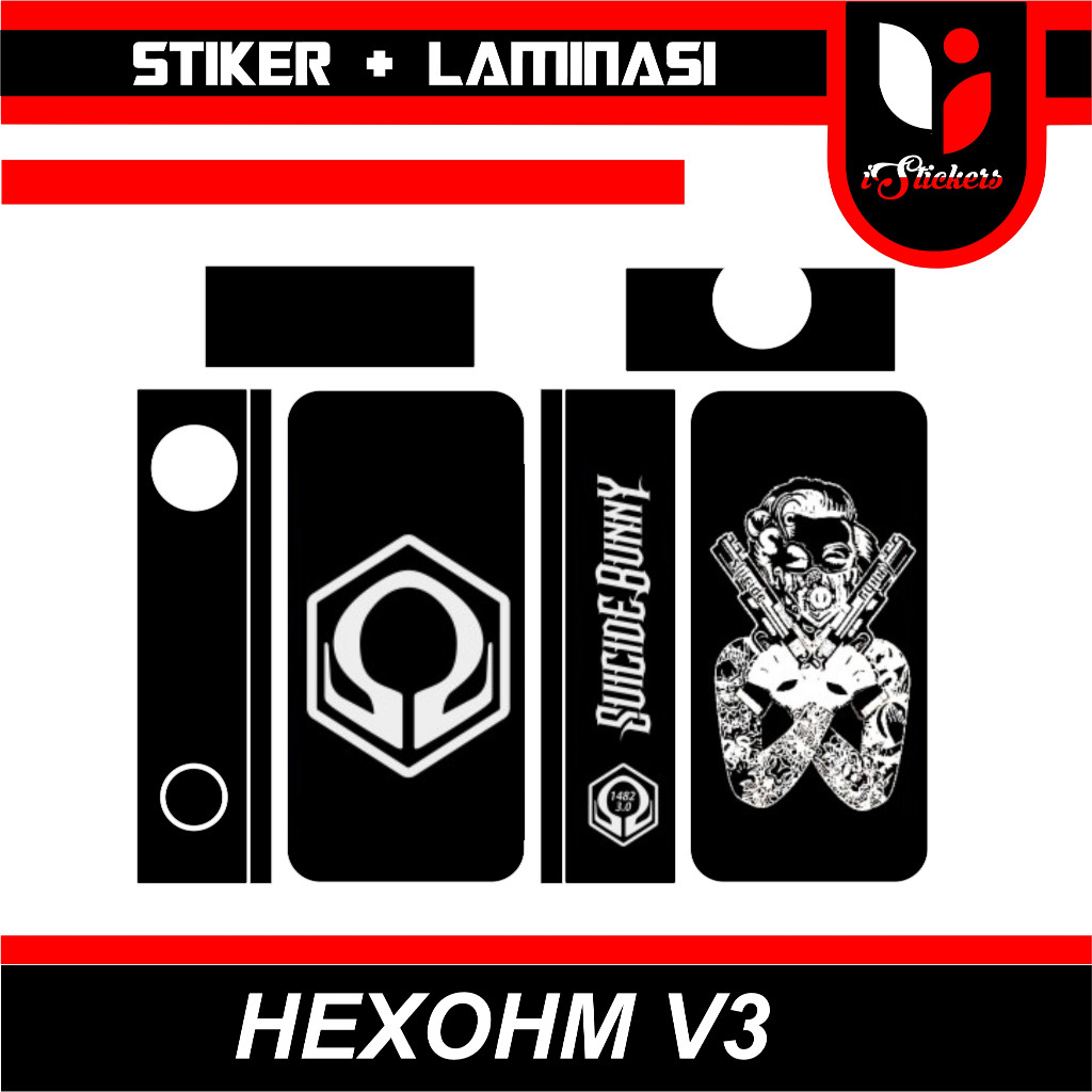 SKIN VAPE STICKER PROTECTOR GARSKIN HEXOHM V3 VAPORIZER