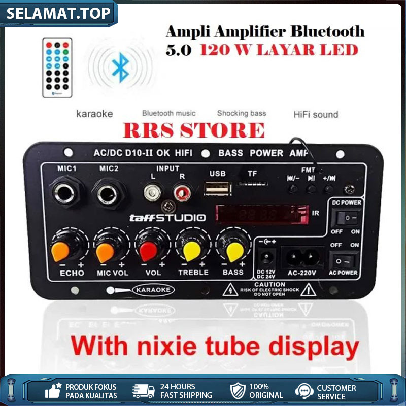 400W Bluetooth Amplifier Board 220V 12V 24V Digital Bluetooth Amplifier Amplifier Stereo Mendukung U