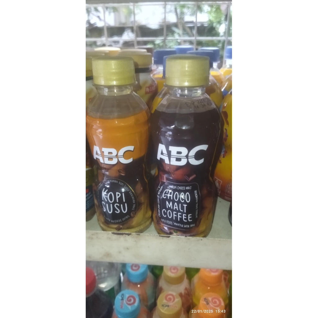 

ABC coffee siap saji 200ml botol