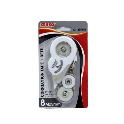 

(LUSIN) TipeX Correction Pen Tape Kertas + Refill - Kenko CT-309NR