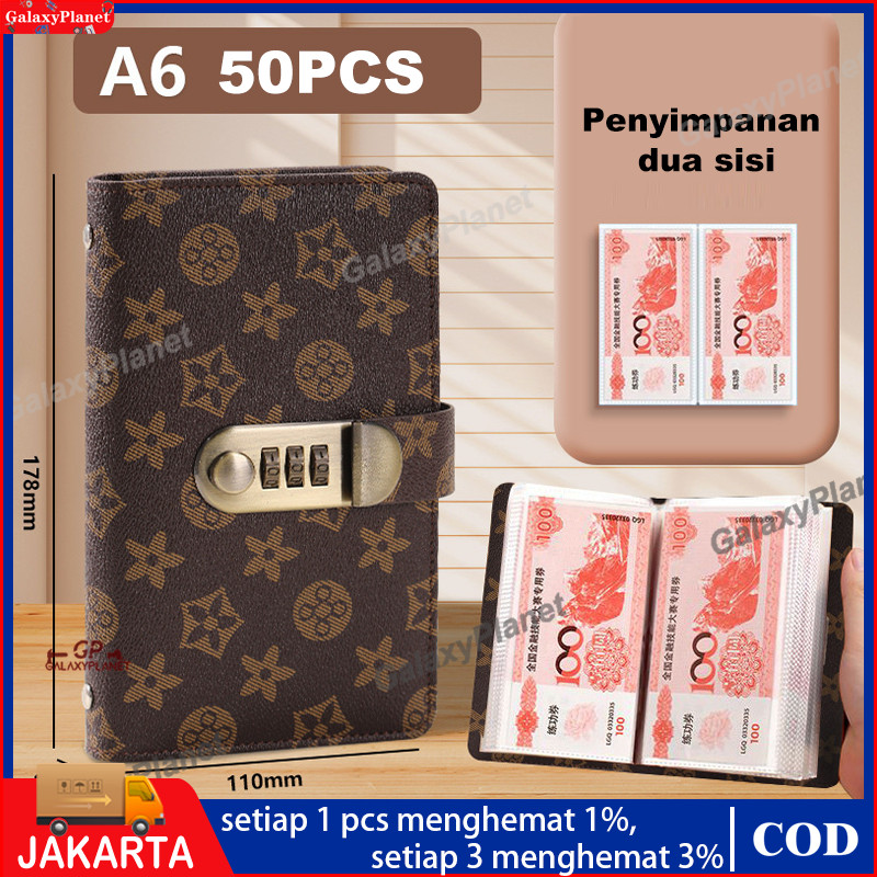

Dompet Disiplin Keuangan Polos Mini/Dompet Organizer Bulanan/Dompet Pintar Pengatur Keuangan Bulanan