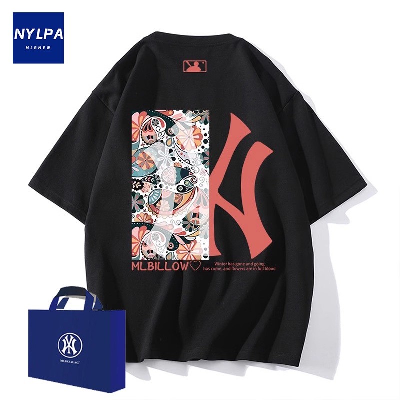 KAOS MLB PREMIUM MIROR COTTON 20'S KAOS MLB FULLTAG KAOS COWOK KAOS CEWEK TSHIRT CASUAL READY STOK