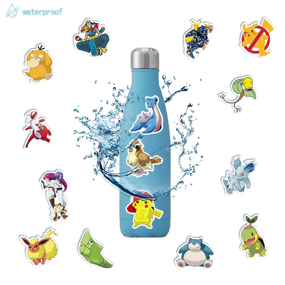 

Stiker Lucu Kartun Pikachu Stiker Pokémon Decal Vinyl Stiker Anti Air- Sticker Aesthetic Stiker Buku Journal Koper Casing HP Laptop Helm Motor Botol Minum