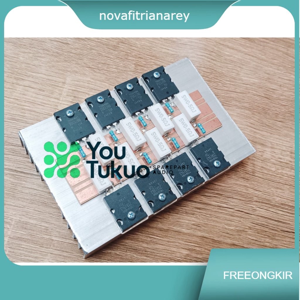 Final Toshiba 4 Set Transistor Original Tanpa Driver