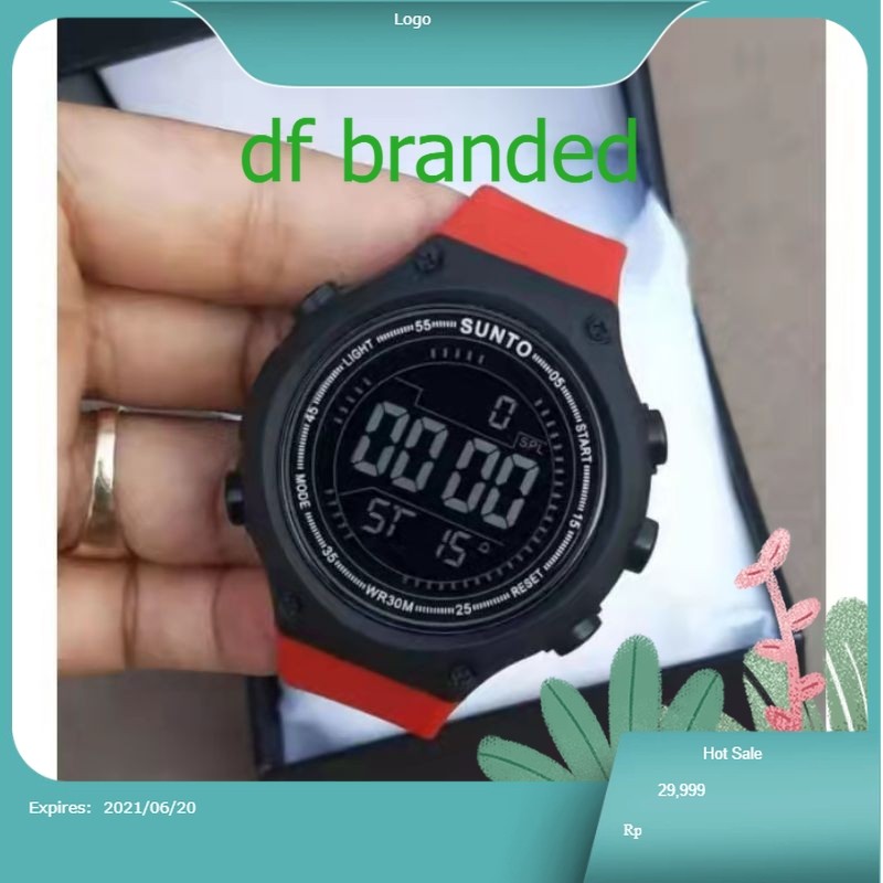 JAM TANGAN SUNTO/SKYMAX ORIGINAL TAHAN AIR BISA BUAT RENANG