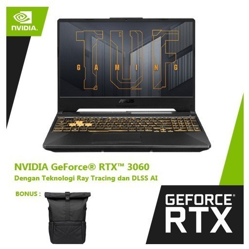 ASUS FX506HM I9-11900H RTX3060 16GB 512GB 240HZ WIN TUF GAMING F15