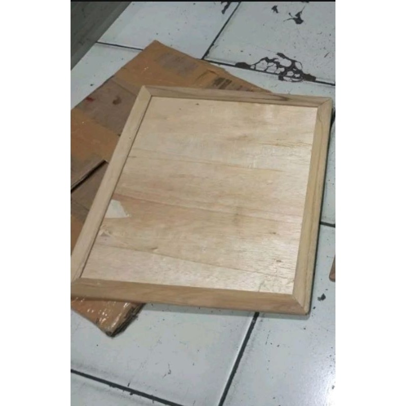 Terlaris Slorokan Alas Sangkar Kayu Jati Custom Ukuran