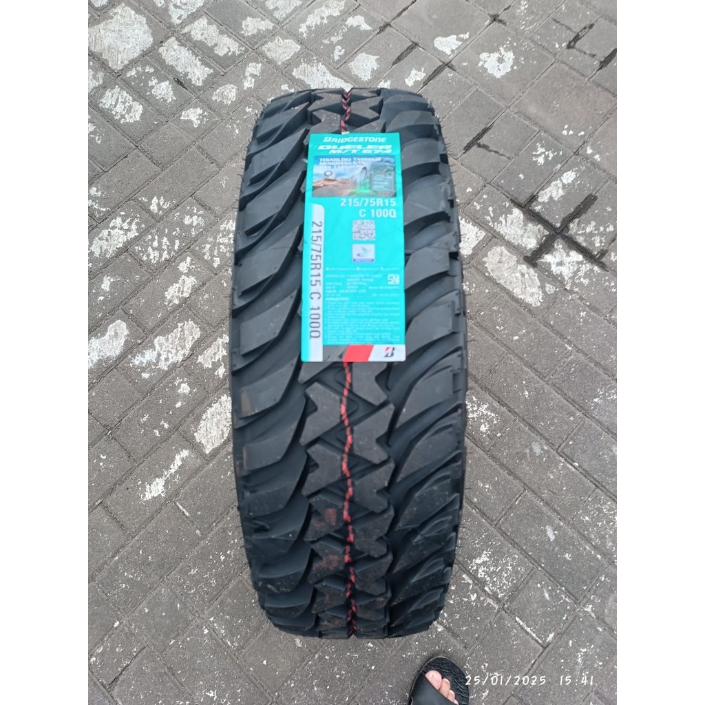 Bridgestone MT Dueler D674 215/75 R15 - Ban Mobil Hilux Innova Taruna Katana