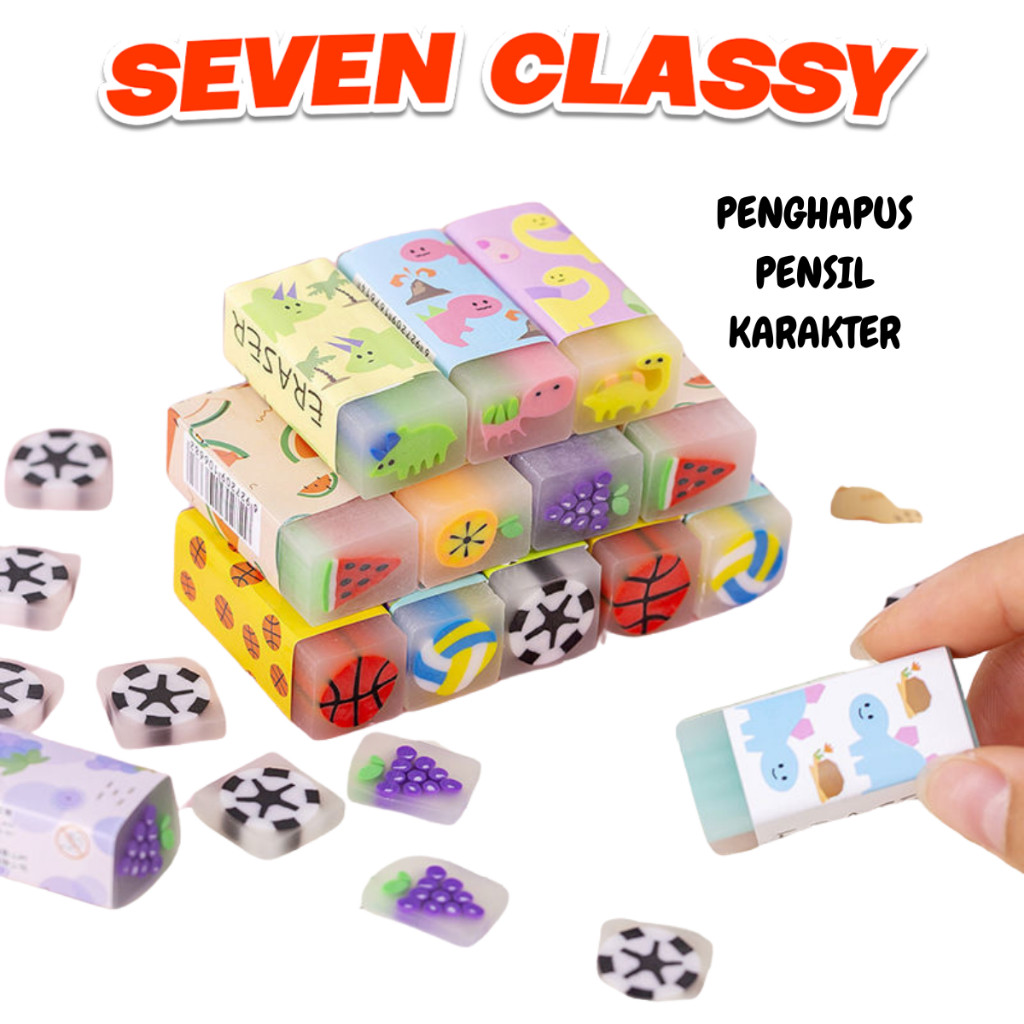 

FC- PENGHAPUS PENSIL KARAKTER H642 PENGHAPUS PENSIL KARAKTER BUAH DINOSAURUS LUCU FRUITS ERASER HAPUSAN ANAK SEKOLAH