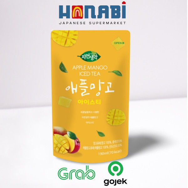 

Think Nature Apple Mango Iced Tea 190 ml – Teh Apel Mangga Segar Made in Korea
