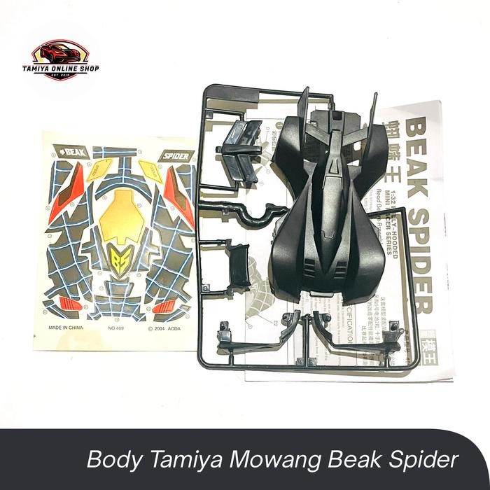 Rep Tamiya Body Tamiya Beak Spider Super 1 Chassis S1 Mini 4WD Mowang