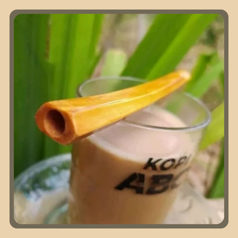 ONCE TULANG IGA SAPI MODEL SEGI 6 KUNING GADING ASLI TERMURAH