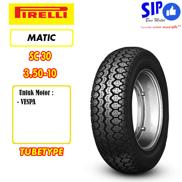 Ban motor vespa Pirelli Angel SC30 350 10 tubetype