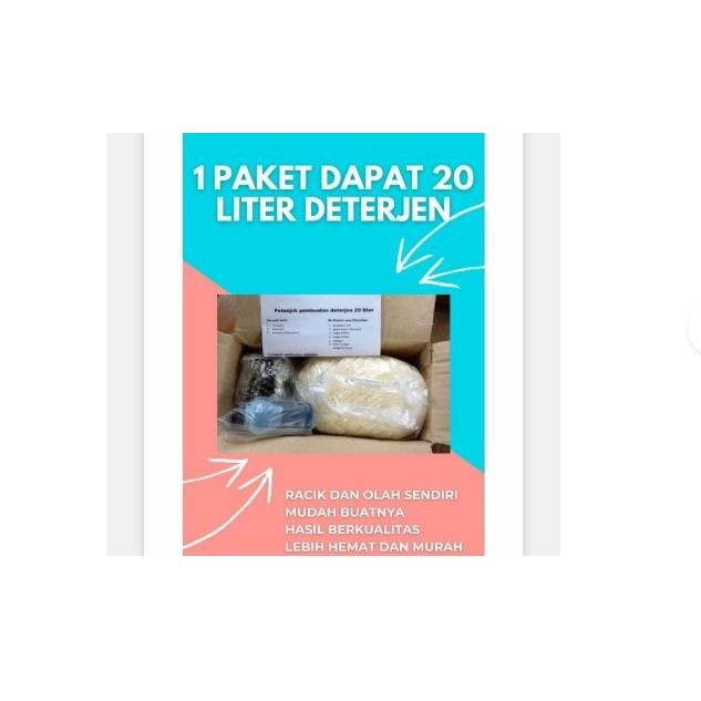 Bahan baku pembuatan sabun cair cuci baju (rinso cair)