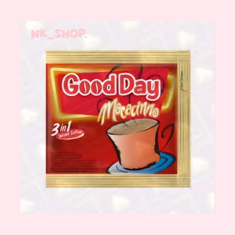 

Good day mocacino 20gr - 1 renceng isi 10 sachet