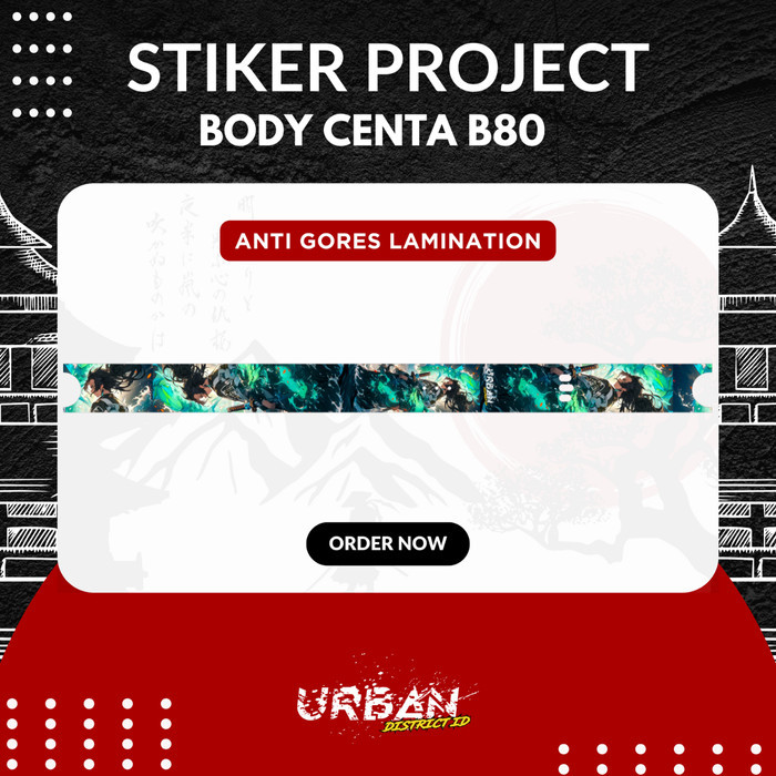 

Garskin / Sticker / Stiker Body B80 P2 by Catalyst Handicraft