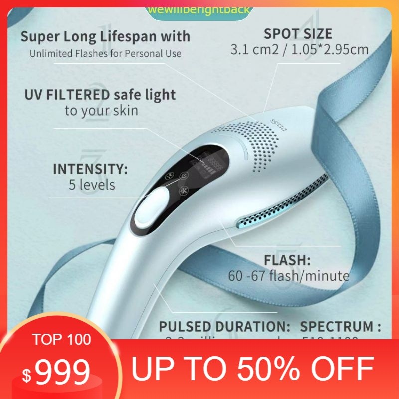 3in1 ipl laser dess GP590 GP586 IPL LASER DESS ipl deess hair removal rejuve penghilang bulu epilato