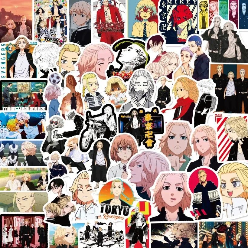 

50pcs Non-repeating Cartoon Anime Tokyo Revengers Stickers