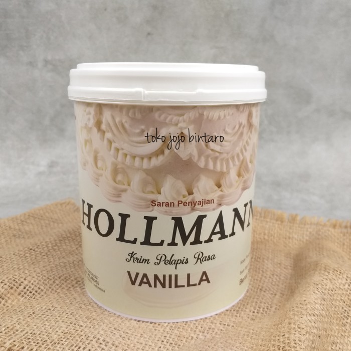 

[New]Promo HOLLMANN BUTTER CREAM ORIGINAL 350 / FILLING / TOPPING SIAP PAKAI 350