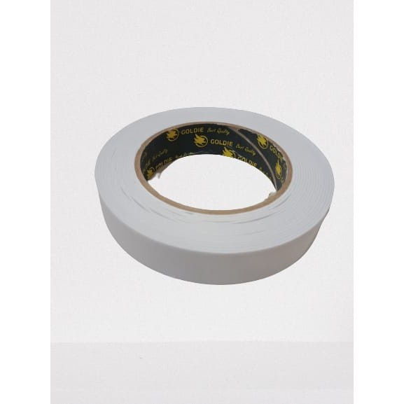 

RGT - 1 PC DOUBLE TAPE 1 INCH FOAM WHITE / DOUBLE TAPE BUSA PUTIH 22 MM X 5 M