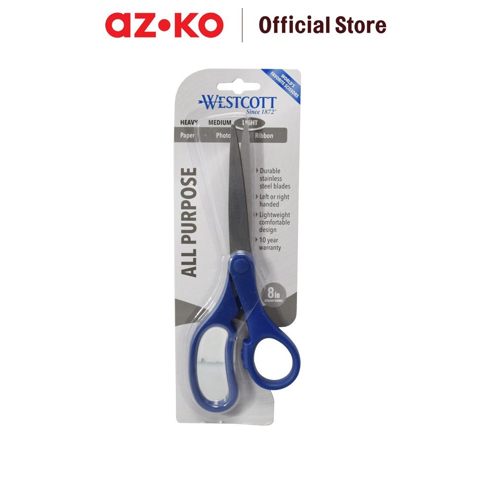 

AZKO Westcott 20 cm Kleencut Gunting Serbaguna Multifunctional Scissors Alat Pemotong Serbaguna Peralatan Atk Alat Potong Kertas Perlengkapan Alat Tulis