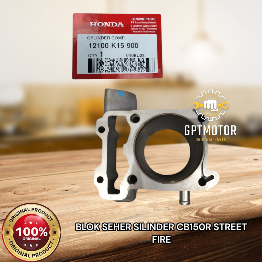 BLOK SEHER CYLINDER CB 150R STREETFIRE OLD CBR 150R AHM 12100-K15-900