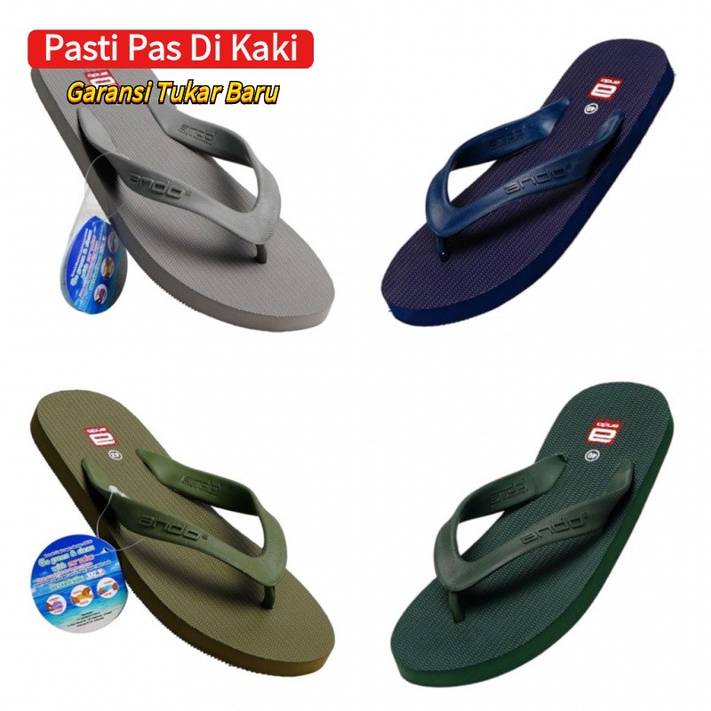 Ando Hawaii Sandal Ando Pria Sandal Jepit Pria Sandal Kasual Sandal Harian Sandal Ando Pria Sandal C